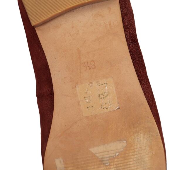 Madewell Shoes Womens 8.5 Flats Inga Leather Ballet Ankle Wrap Fashion Classic - Picture 12 of 13